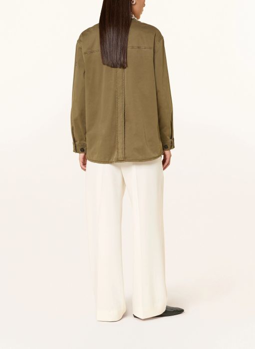 Garment Dye field jacket with beading