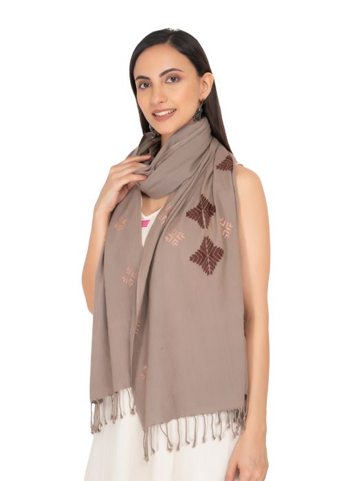 Hand Embroidered Stole