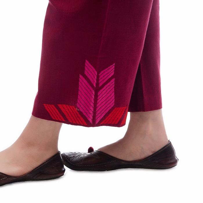 Hand Embroidered Pants