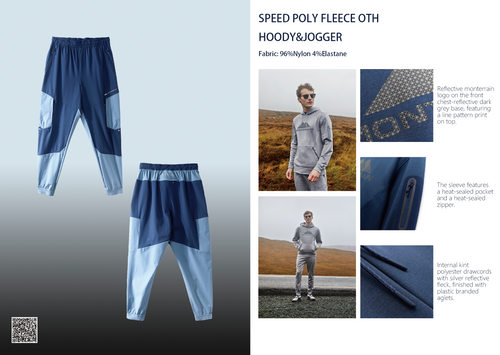 poly fleece hoody&jogger