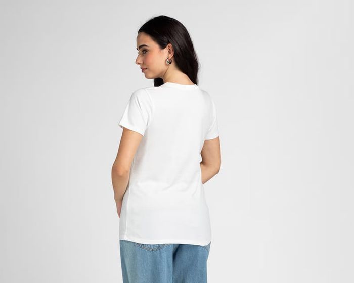 Women's Short Sleeve Embroidery T-Shirt
