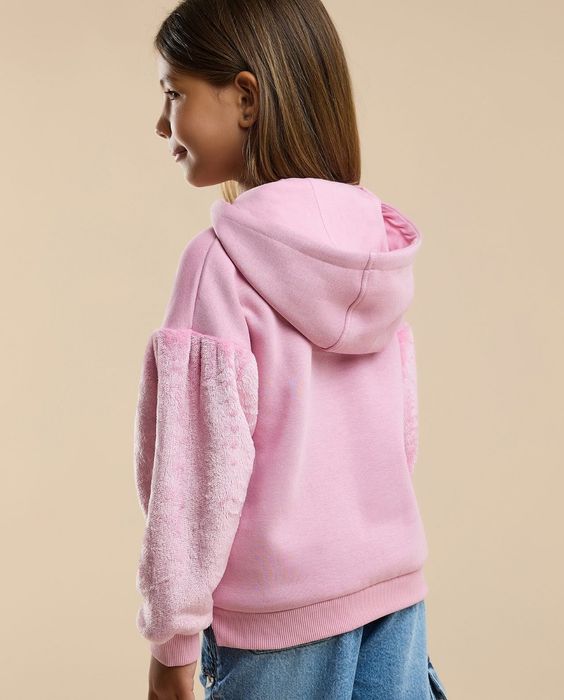 Kids Girl's Hooded Sweatshirt