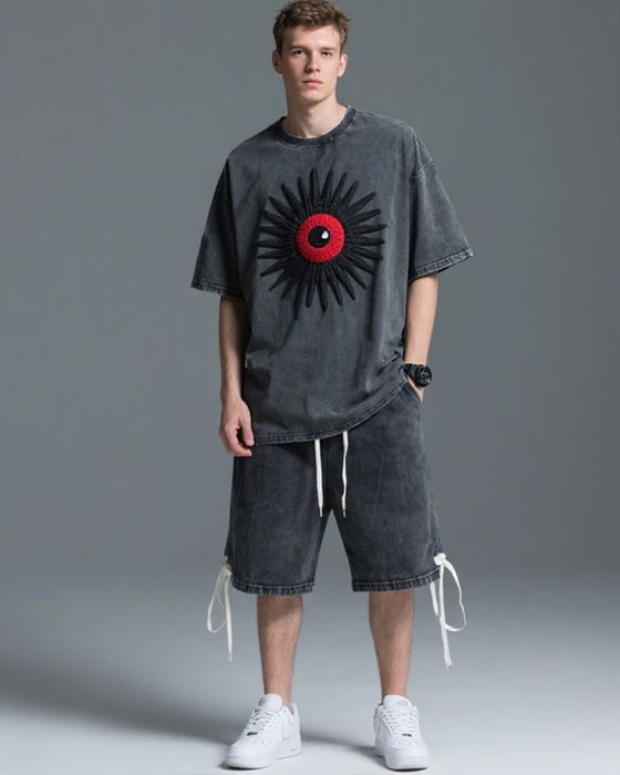 custom streetwear  with your pattern and free sample for refernce