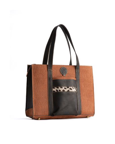 The Bella Leather Tote Bag