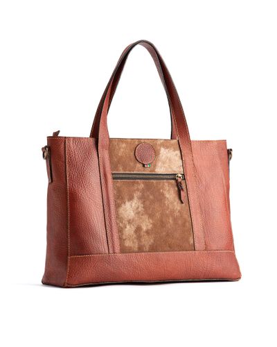 The Sahara Leather Tote Bag