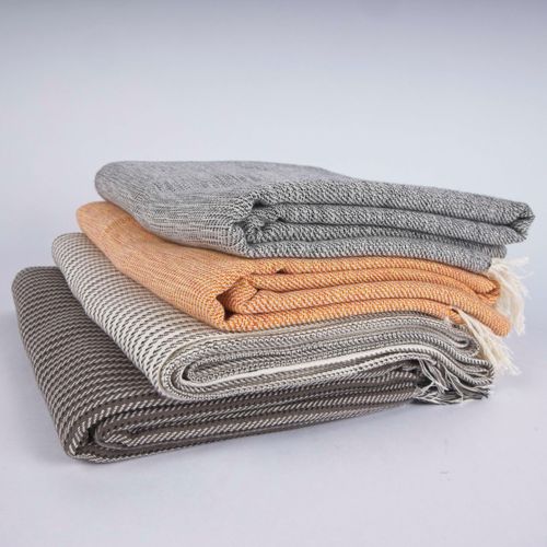 Handloom woven cotton shawls