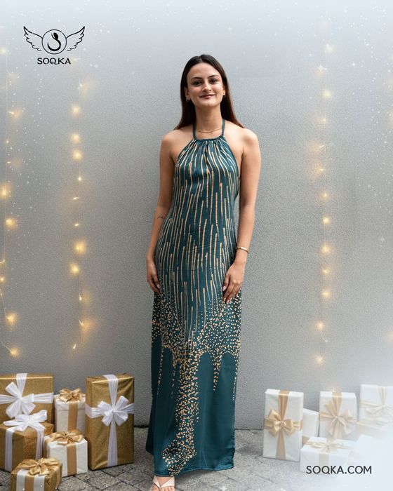 Sollene Halter Dress