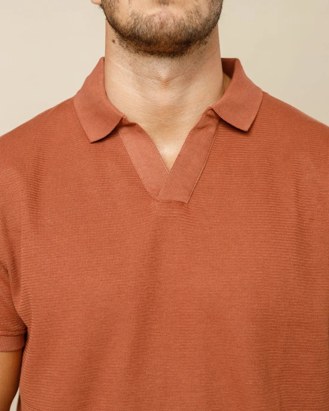 Johnny Collar Detailed Polo | LCY London