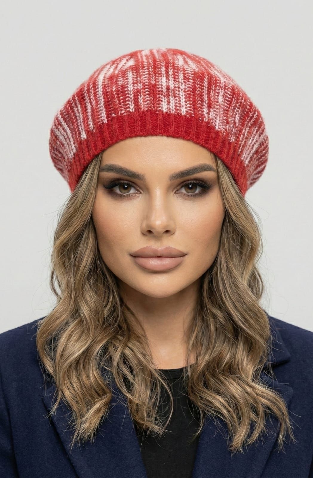 Knitted Basque berets - Unfelted