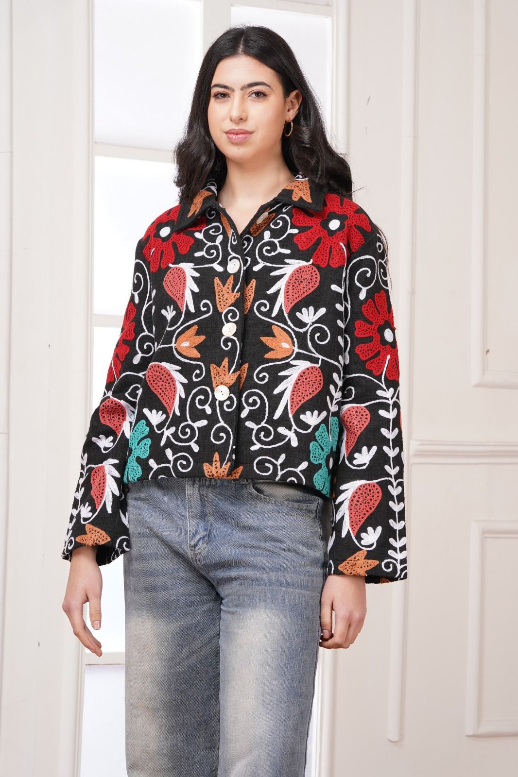 Women’s Printed, Embroidered & Denim Jackets