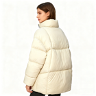 Women's lightweight mid-length cotton-padded jacket