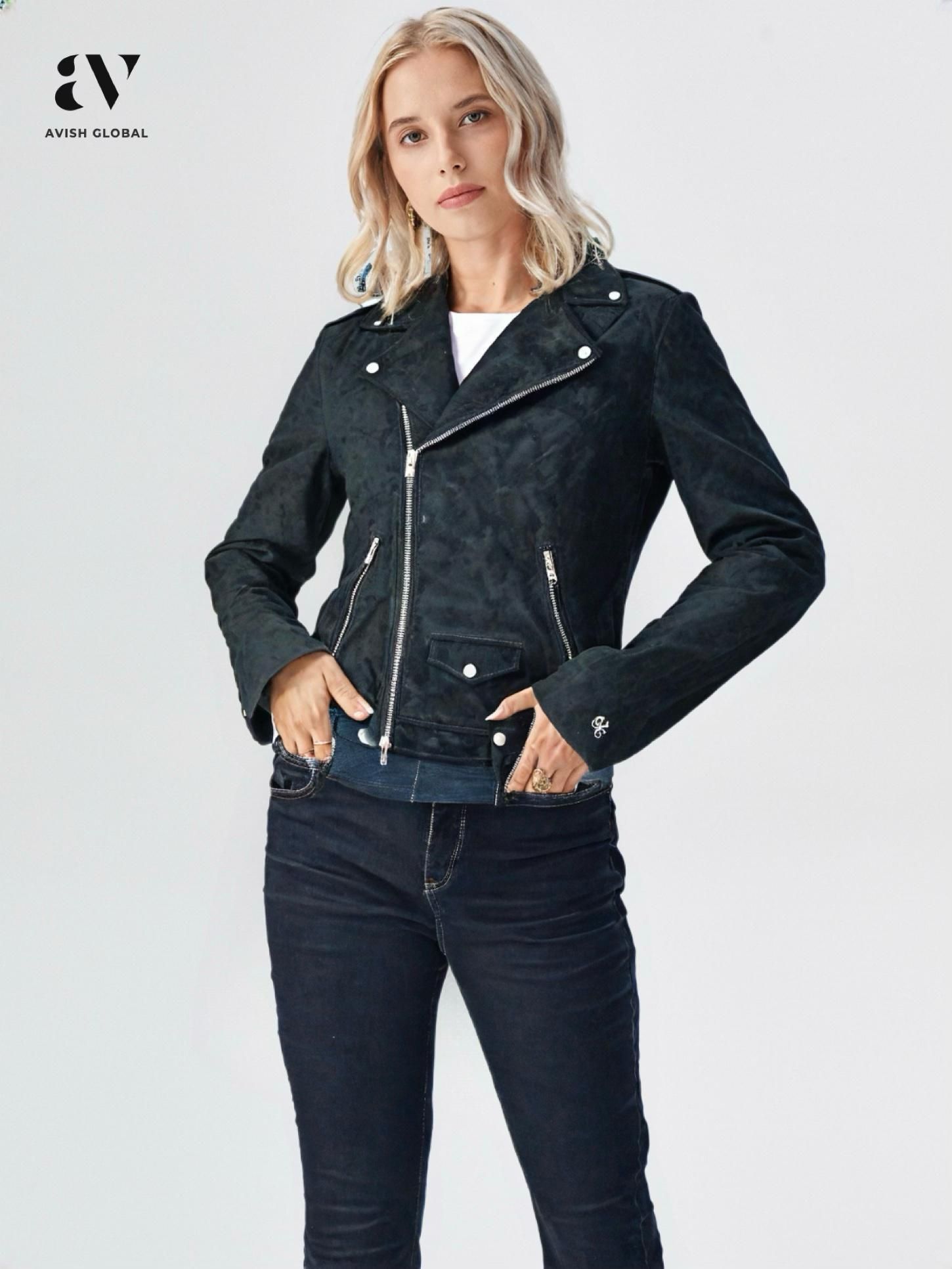 Leather Suede Jacket