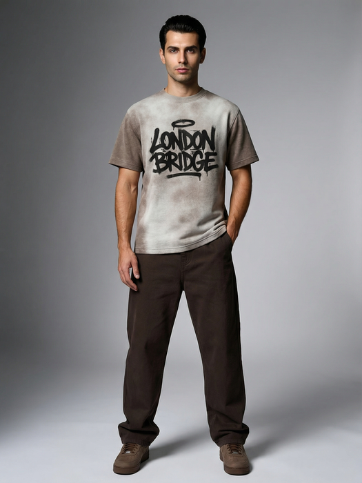 Graphic on Acid Spray Terry T-Shirt