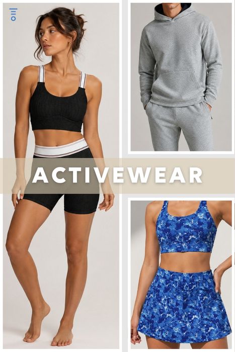 Activewear Product Showcase
