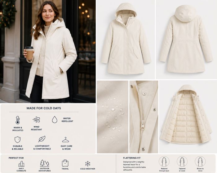 Womens PU Jacket