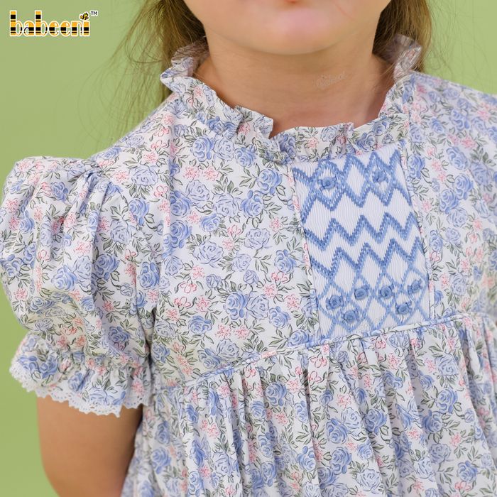 DR4548 - Bluebell Smocked Garden Dress