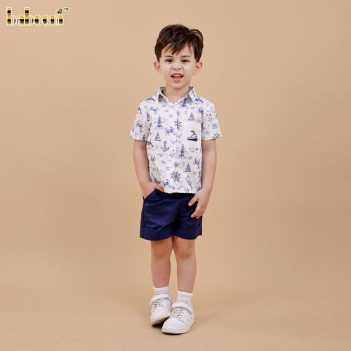 BC1441 – Nautical Sketch Shirt