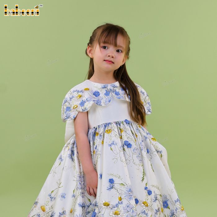 FC016 - Blue Meadow Blossom Dress