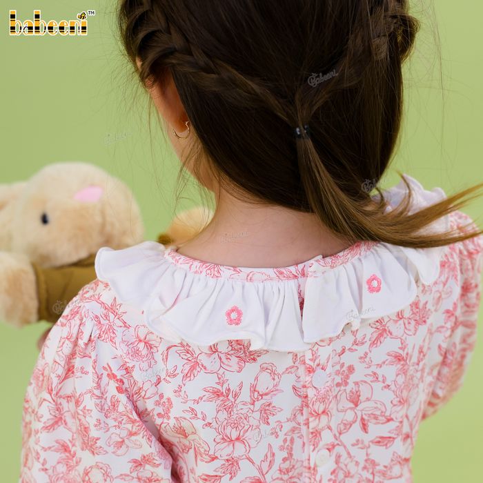 DR4552 - Rose Whisper Ruffle Dress