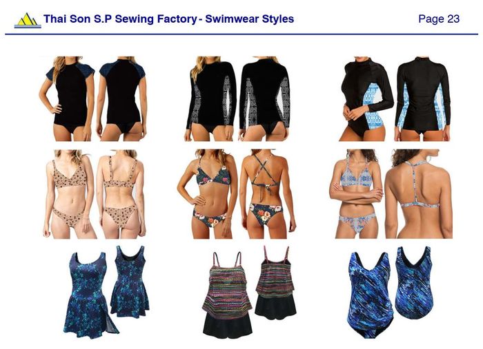 Swimwear made in Vietnam