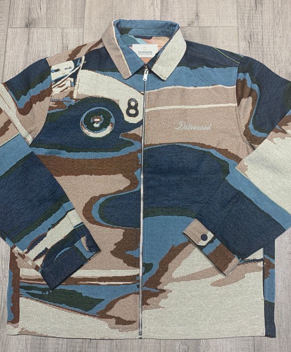 Mens jacket jacquard design