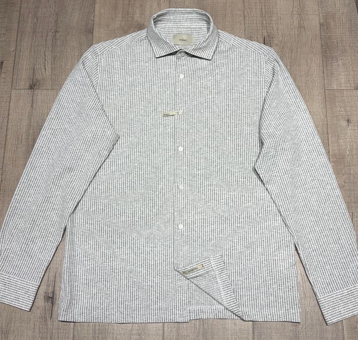 mens shirts seersucker stripe with formal look