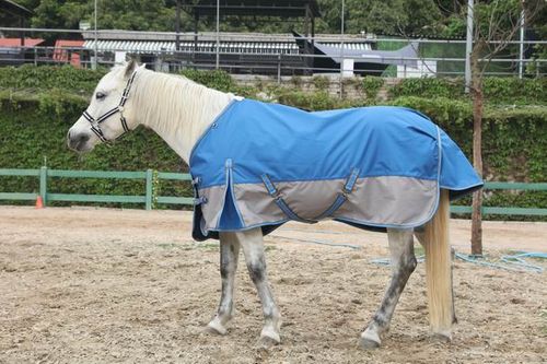 1200 Denier Rip-Stop Turnout Rain Sheet Lightweight Waterproof Breathable Horse Blanket (No Fill)