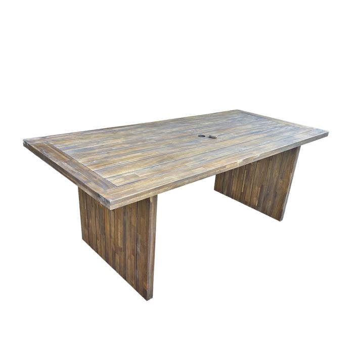 Dining Table FSC 100% Acacia Wood Natural Colour