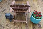 Folding Adirondack Chair FSC 100% Acacia Wood Natural Colour