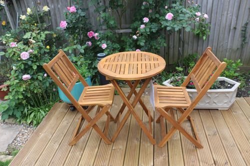 Bistro Set 1 Box Natural Colour