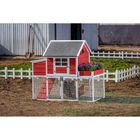 Blooming Chicken Coop