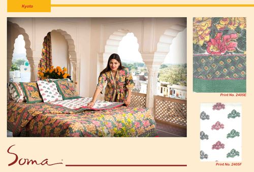 SOMA HAND BLOCK PRINTED BED SETTING BROCHURES