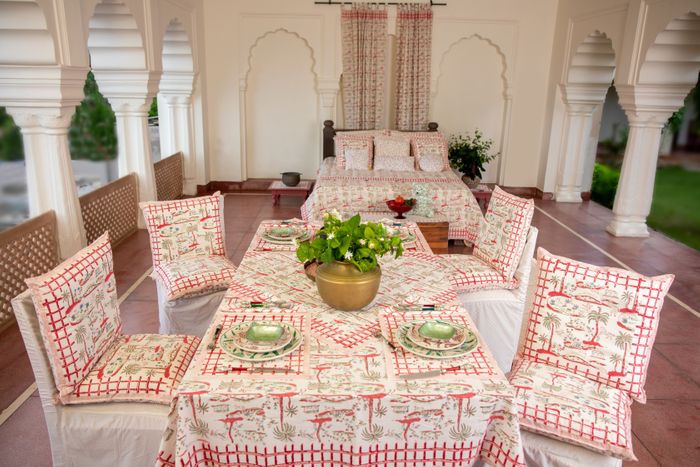 HAND BLOCK PRINTED TABLE CLOTHS