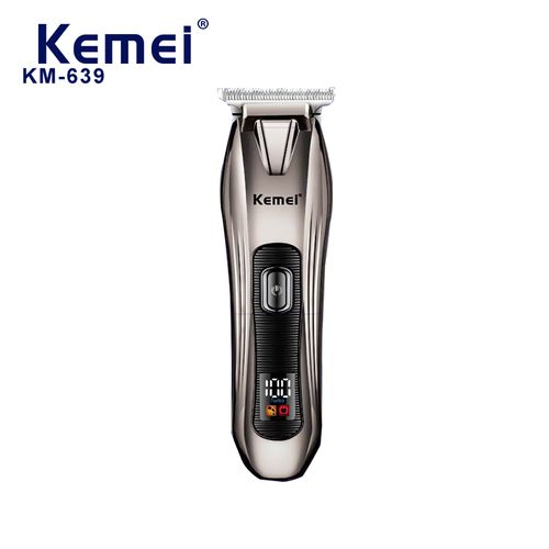 USB Trimmer Beard Hair Cutting Machine Kemei km-639 Hair Clipper Trimer Mustache Electric Barber Hair Cutter