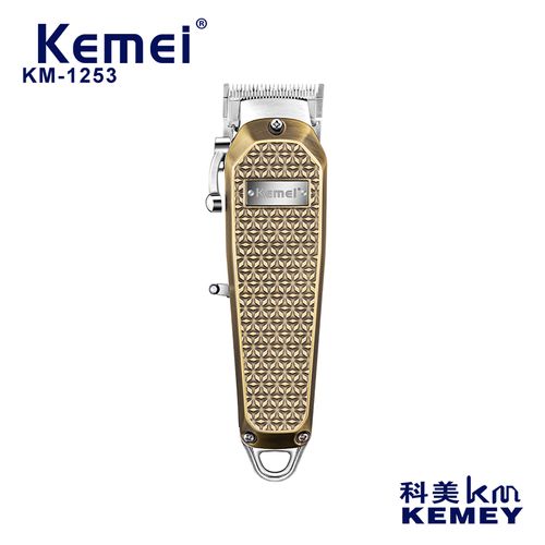 Usb Digital Display High Power Motormen Trimmer Kemei Km-2275 New Large Capacity Lithium Battery Metal Hair Clipper