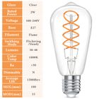 ST58 Vintage Spiral Filament Light Bulb
