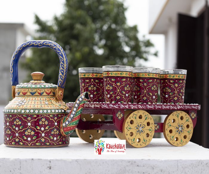 Hand Painted Enamelware