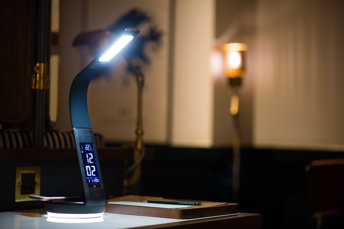 desk lamp, reading lamp, home decor, lifestyle, wireless charging, study lamp, night light, home decor, office lamp