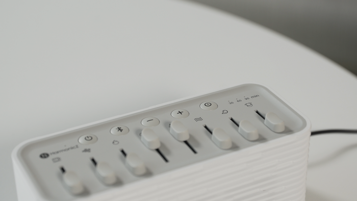 White noise machine, relax, relaxation, lifestyle, yoga, meditation, massage, home decor
