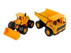 Mighty Wheels® 7” Construction Truck assortment - Dump Truck, Front Loader, Roller, Fork Lift