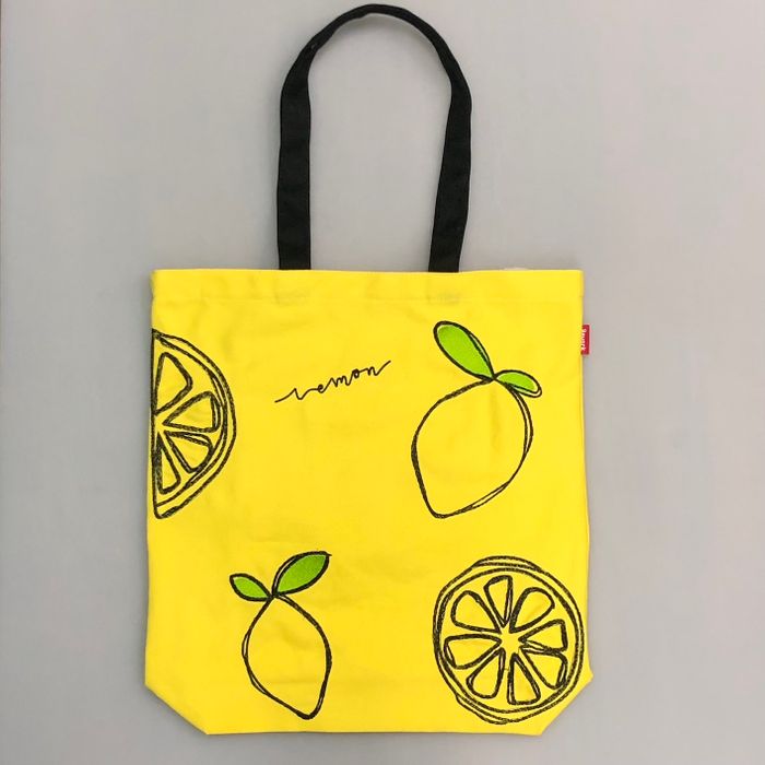 Embroidered Cotton Shoppers