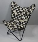 Hairon Leather PATCHWORK BUTTERFLY CHAIR