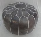 Genuine Leather Moroccan POUF