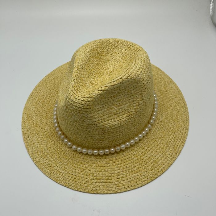 paper straw panama hat