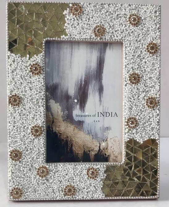 Beaded Photo Frame