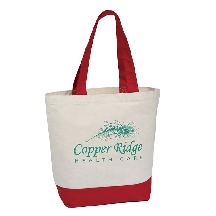 COTTON CANVAS BEACH BAG