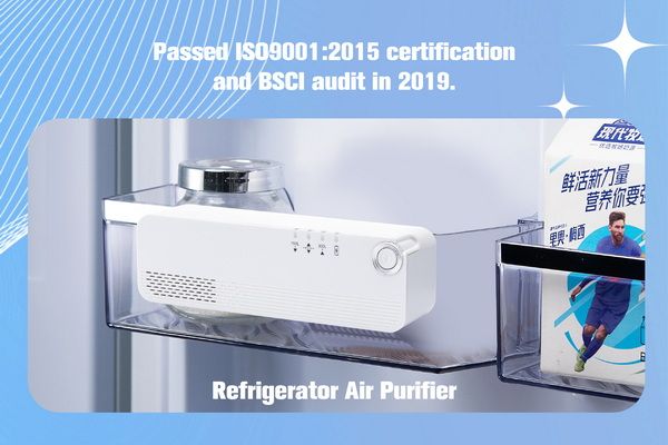 Household Portable Small Refrigerator Deodorizer High Efficiency filter Air Purifier