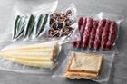 Transparant Food Grade Embossed Vacuum Sealer Plastic Bags and Roll