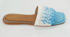 Ladies sandals with bead work