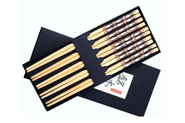 Reusable chopsticks with printing